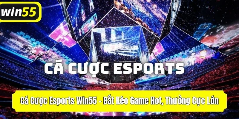 Cá Cược Esports Win55 – Bắt Kèo Game Hot, Thưởng Cực Lớn